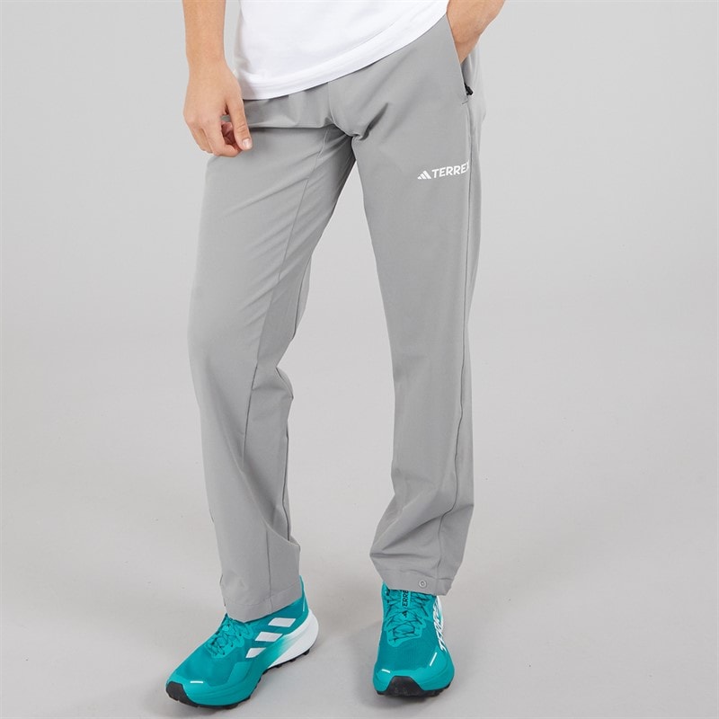 adidas Mens Terrex Liteflex Hiking Pants Charcoal Solid Grey