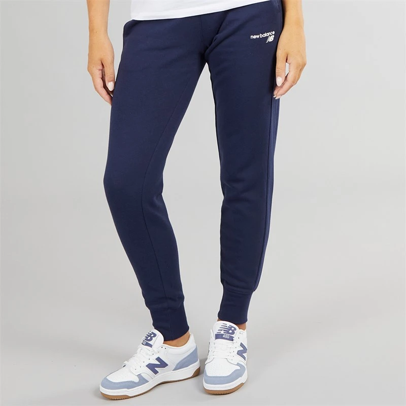 New Balance Womens Core Fleece Pants Navy