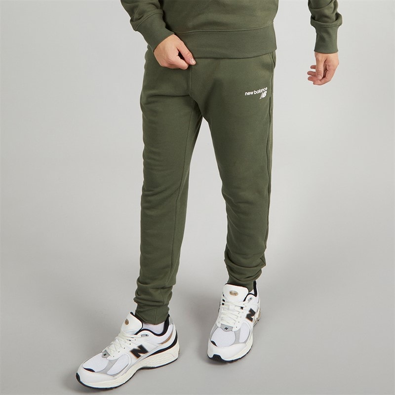 New Balance Mens Classic Core Fleece Pants Olive