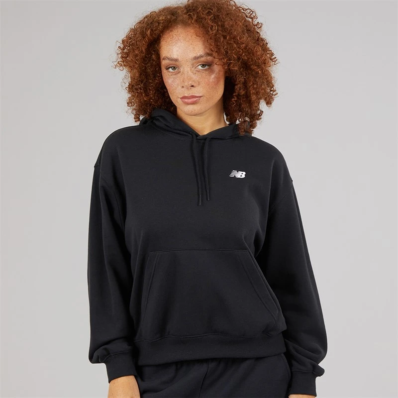 New Balance Womens Sport Essentials Hoodie Black