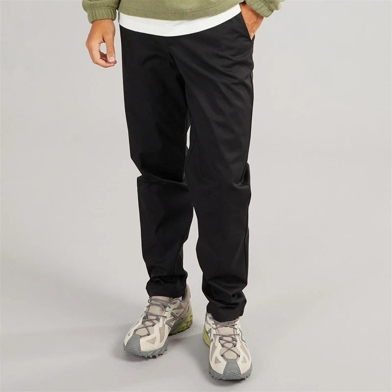 New Balance Mens Athletics Standard Tapered Track Pants Black